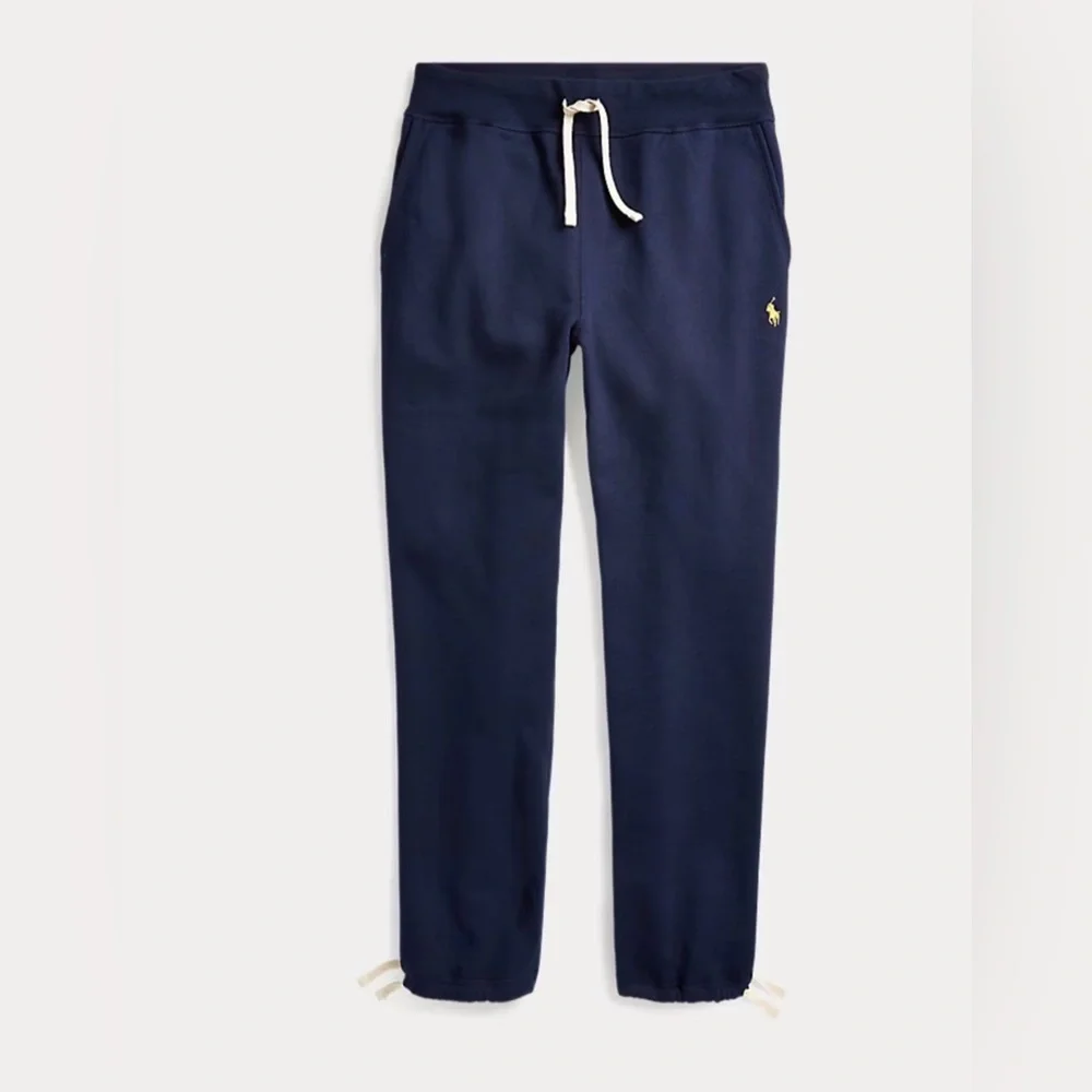 NWT Polo Ralph Lauren Men’s Fleece Sweatpants Cruise Navy  Size XL